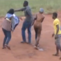 Girls Stripped Naked and Flogged In Strange Graduation Party [Photo and Video]